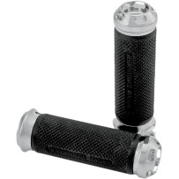 Elite Apex Custom Grips — 25.4 mm (1"), Chrome