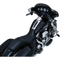 Kinetic™ Grips — 25.4 mm (1") handlebar diameter, Black, Chrome