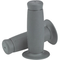 Renegade Bar Grips — 25.4 mm handlebar, 127 mm length, Gray