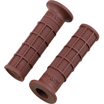 Hart-Luck Grips — 25.4 mm (1") handlebar, Brown