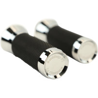 Grips — 25.4 mm (1"), chrome