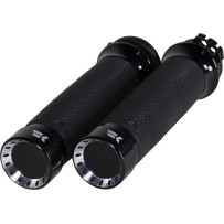 Turbine Grips — 25.4 mm (1\") handlebar, Black