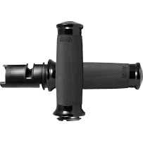 Custom Contour Grips — 25.4 mm (1"), 11.7 cm (4-5/8"), Black, Anodized