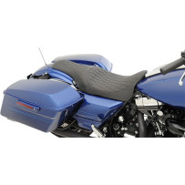 Caballero 2-Up Vinyl Seat — 80 cm (31-1/2") overall, 2-Up, Black