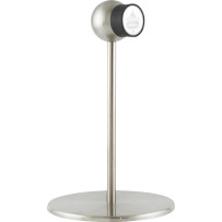 iOstand™ — Magnetic mount, Universal cradle, Polished stainless steel