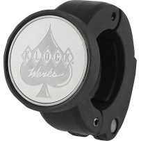 iOmounts® Nomad™ Universal Phone Mount — 31.8 mm (1-1/4") handlebar clamp, Black, Silver