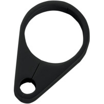 Billet Cable Guide — 31.8 mm (1-1/4\"), Black, Brake/Throttle