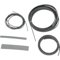 Cable, Hose And Wire Dress-Up Kit — 6', 8', 20' lengths, 3/8", 1/2", 1/4" diameters, Black