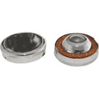 Replacement Gas Cap — Vented, Chrome