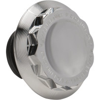 Vented Gas Cap — Chrome, 12 Point