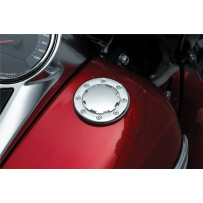Flush-Mount Gas Cap — Right-hand thread, Chrome