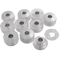 Premium Fuel Tank Mounting Bushings — Fuel tank, weld-in, 10 pack, aluminum