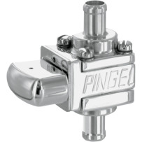 The Guzzler® Fuel Valve — 5/16" outlet, polished aluminum
