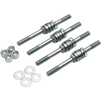 BareBack® Saddlebag Mounting System — Polished silver