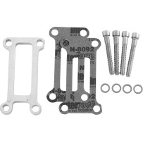 Oil Spout Spacer Kit — 11/32 in, 6061‑T6 aluminum, silver