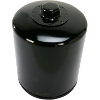 Performance Oil Filter — 4" length, 3" width, Black