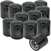 Oil Filter — Canister, 12-pack, Black