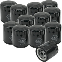 Oil Filter — Canister, 12-pack, Black