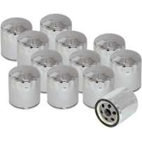 Oil Filter — Canister, Chrome