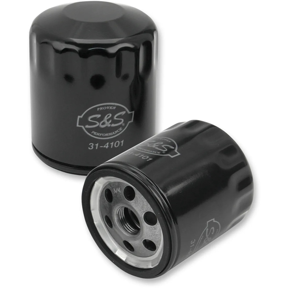 Oil Filter — Canister, Black