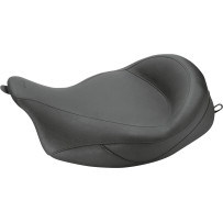 Super Wide Solo Vinyl Seat — 17-1/2" driver, 17" wide, 20" overall, Black