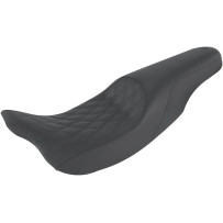 Profiler™ Lattice Stitch Seat — Black, Driver 33 cm x 25.5 cm, Fits tank: Standard