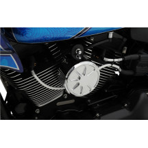 Braided Spark Plug Wire — 8 mm, 184 mm (7-1/4"), Chrome