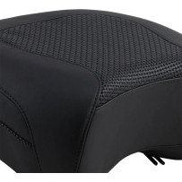 Textured Police Air Ride Seat — Black, 11-1/2" x 13-1/2"