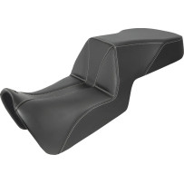 Pan America Adventure Tour Seat — 28.5" overall, 12" driver width, Black