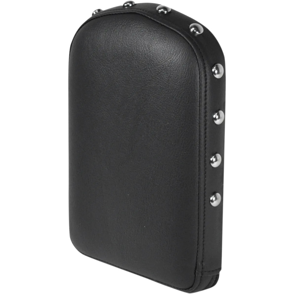 Gravestone Sissy Bar Pad — 16.5 cm (6-1/2") width, 28 cm (11") height, 38 mm (1-1/2") thickness, Black