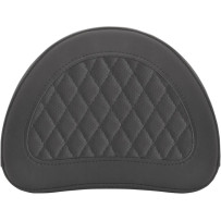 Sissy Bar Pad — 6-1/2" W, 1-1/2" thick, 11" H, Black