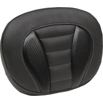 Deluxe Sissy Bar Pad — 23 cm × 30.5 cm, Black