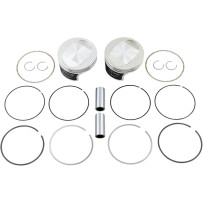 Tracker Series™ Piston Kit — Bore 3.895\", Stroke 4.000\", 1562 cc