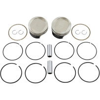 Tracker Series™ Piston Kit — Bore 3.508", Oversize +0.010", Stroke 3.812", CR 9.5:1