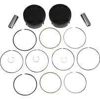 Piston Kit — 4.077" piston, 11.3:1 compression, 118 ci