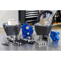 129" Power Package Engine Performance Kit — 4.320" bore, 4.375" stroke, Black