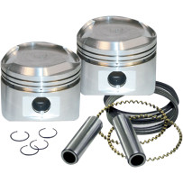 Piston Kit for S&S Motors — Bore 3.500\" , Oversize +0.010\" , 89 cu in
