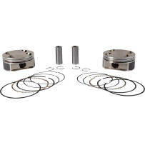 Big Bore Piston Kit — 4.250" bore, 4.375" stroke, 124 cu in