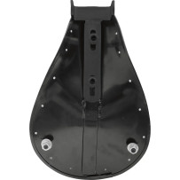 Spring Solo Seat Base — 32 cm (12.5") length, 23 cm (9") width, Black