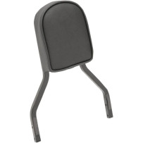 Smooth Sissy Bar Pad — 7" height, 2" thickness, 5-1/2" width, fits 4" i.d., black