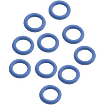 Accelerator Pump O-Rings — Super E, Super G, 10-pack, Blue
