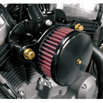 High-Performance Air Cleaner Assembly Kit — 4.02" (102 mm), Black anodized