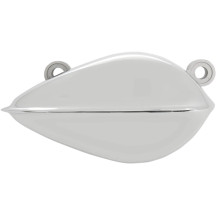 Teardrop Air Cleaner Assembly Kit — 203.20 mm (8.00\") x 114.30 mm (4.50\"), Chrome