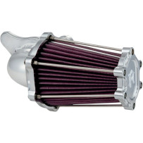 Fast Air Intake Cleaner — Chrome