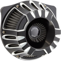 Inverted Series Air Cleaner Kit — Black anodized