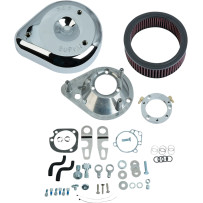 Teardrop Air Cleaner — chrome