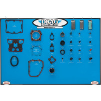 Gasket, Seal and O-Ring Display for Twin Cam Motors — Display Board, 0934-0340