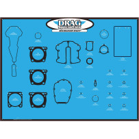 Gasket Board — 48" x 32" display, fits 4' x 8' pegboard