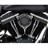 RPT Air Intake Kit — Round, Black, Chrome