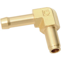 Fuel Inlet Fitting — 6.4 mm (1/4\") fuel line, Gold